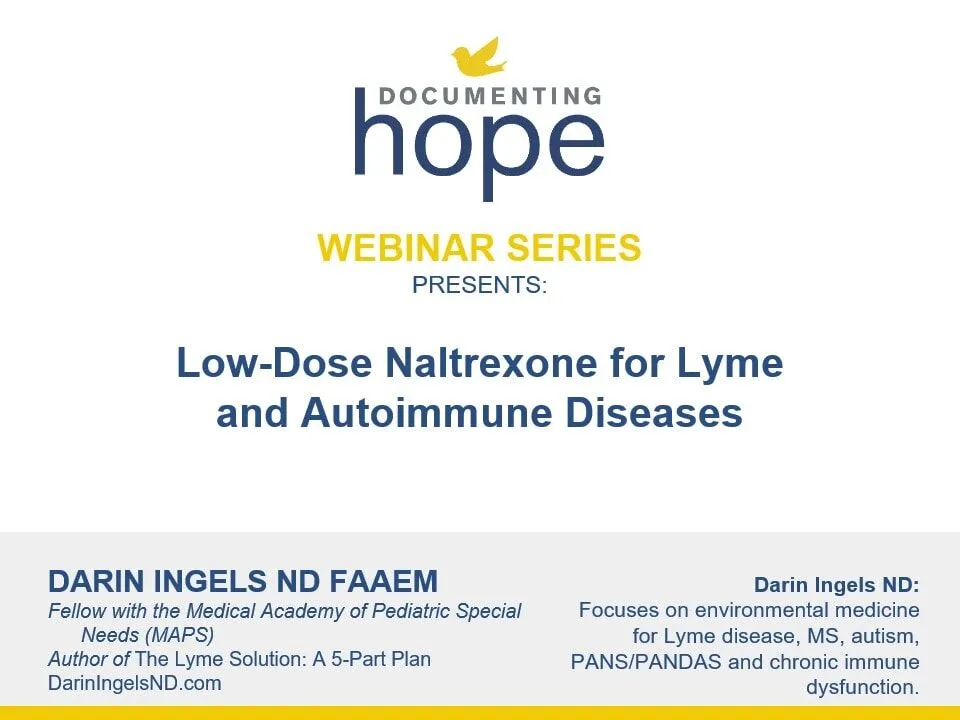 Low-Dose Naltrexone for Lyme and Autoimmune Diseases