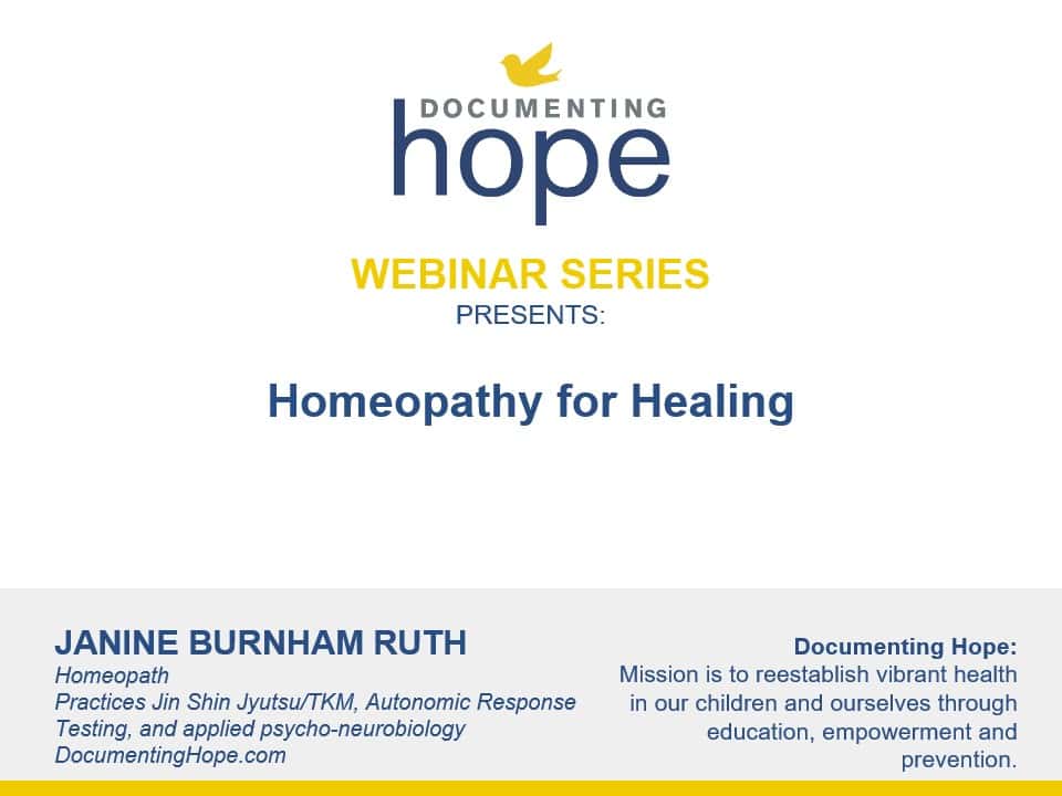 Homeopathy for Healing