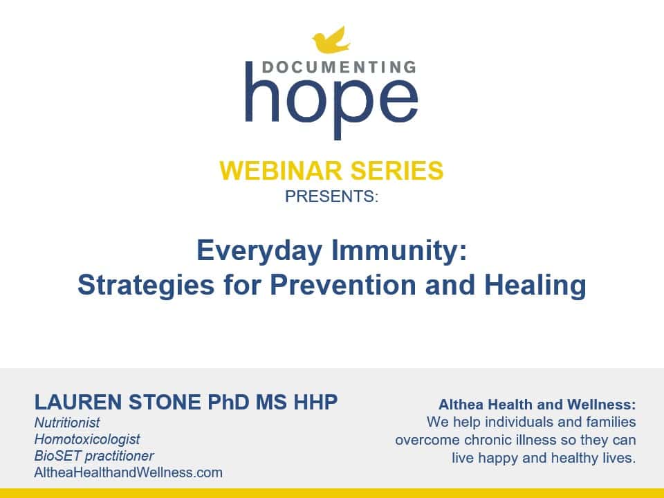 Everyday Immunity: Strategies for Prevention and Healing