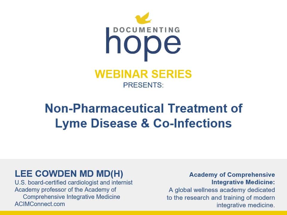 Non-Pharmaceutical Treatment of Lyme Disease and Co-Infections