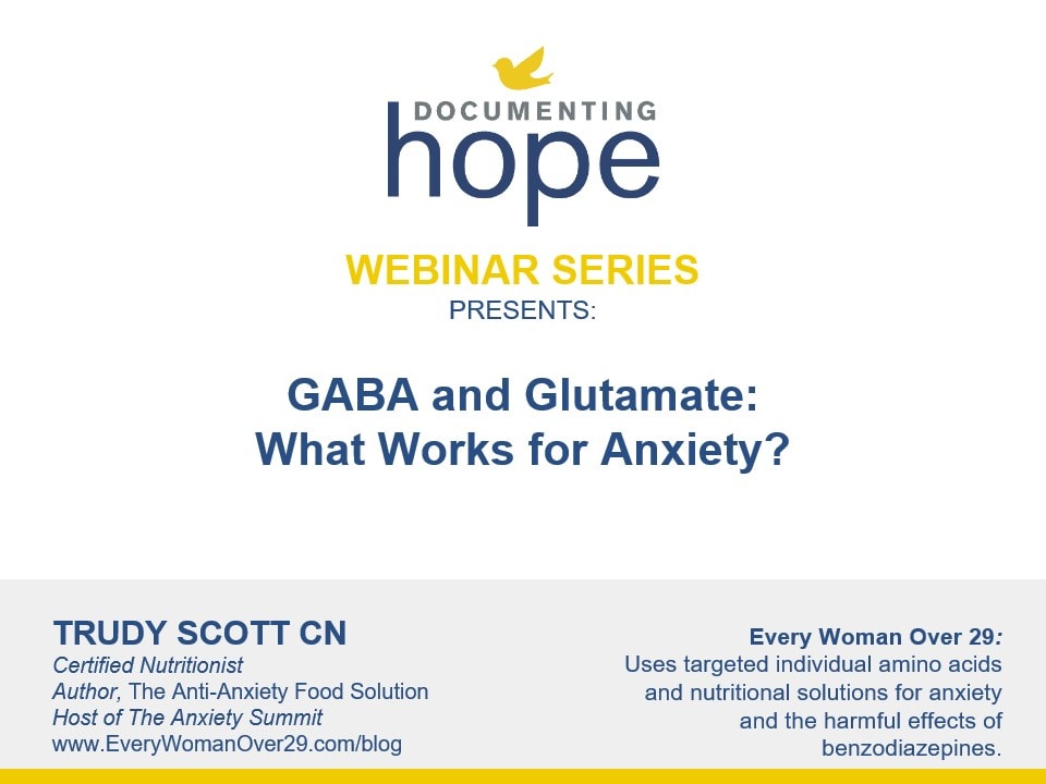 GABA and Glutamate: What Works for Anxiety? with Trudy Scott