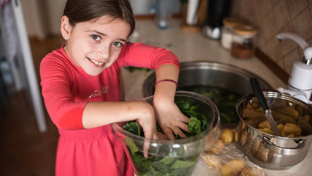 child with kryptopyroluria and spinach