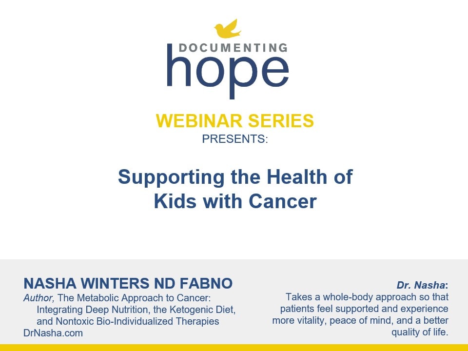 Supporting the Health of Kids with Cancer