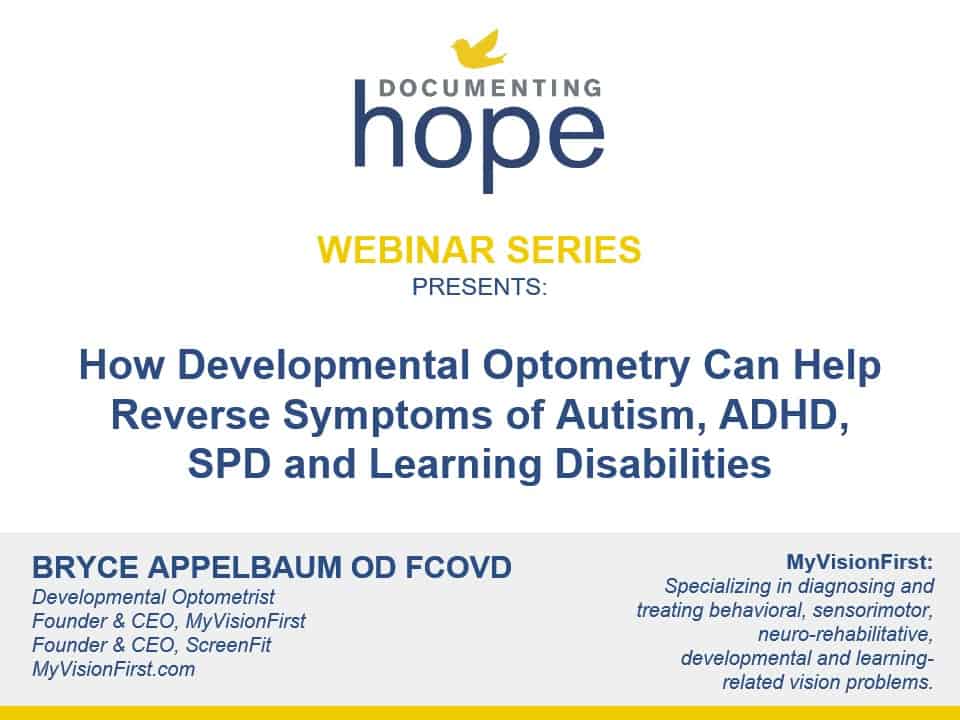 Vision Therapy for Autism, ADHD, SPD and Learning Disabilities