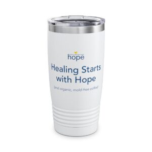 20oz Ringneck Double Wall Tumbler - Healing Starts with Hope